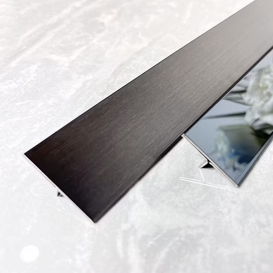 Metal Silver Finish Z Shaped 304 Stainless Steel Profile