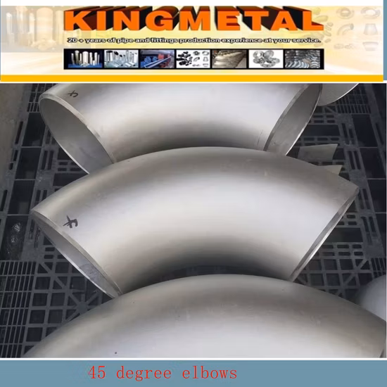 Hot Sale! Sch40s Good Quality Butt Weld Stainless Steel Pipe Fittings
